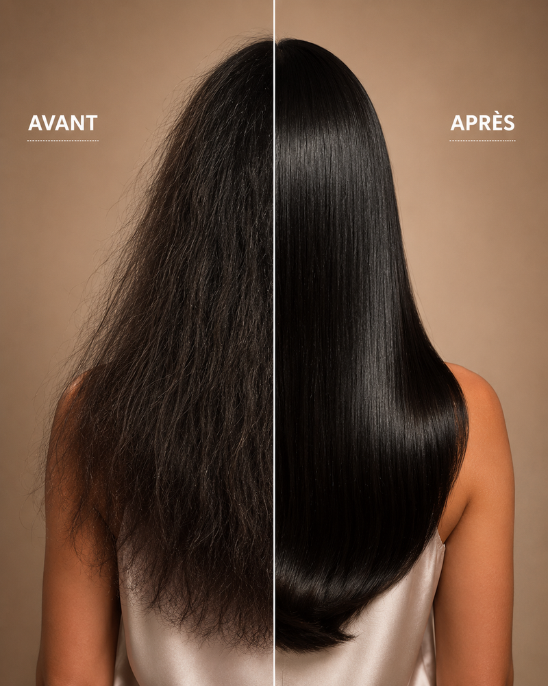 Masque cheveux collagène - Réparation & Brillance